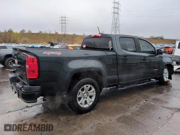 2018 Chevrolet Colorado 4WD LT with VIN 1GCGTCEN5J1143159, listed as a Copart auction lot 54448875 with 119,605 mi miles and Salvage title. Bid and sale history available at DreamBid. Image 3.