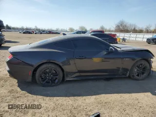 2024 Ford Mustang GT with VIN 1FA6P8CFXR5424747, listed as a Copart auction lot 52578245 with 32,975 mi miles and Salvage title. Bid and sale history available at DreamBid. Image 3.