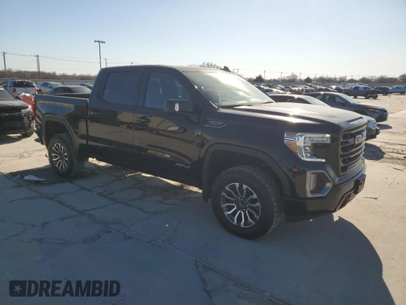 2021 GMC Sierra 1500 AT4 with VIN 3GTP9EEL0MG407872, listed as a Copart auction lot 42182375 with 59,328 mi miles and Clean Title. Bid and sale history available at carsss.com. Image 4.