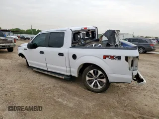 2019 Ford F-150 XL z VIN 1FTEW1EP3KKE75892, wystawiony jako Copart lot #58971945 z przebiegiem 97 454 mil mil oraz Szkoda całkowita • Salvage title. Historia ofert i sprzedaży dostępna na DreamBid. Obrazek 2.