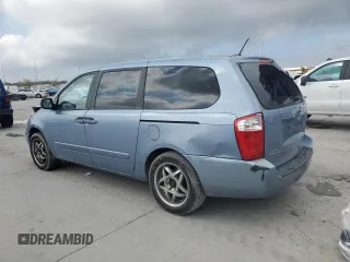 2009 Kia Sedona LX with VIN KNDMB233096317977, listed as a Copart auction lot 44360565 with 166,076 mi miles and Salvage Title. Bid and sale history available at carsss.com. Image 2.