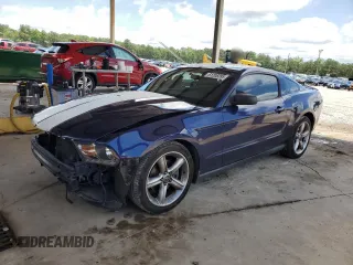 2012 Ford Mustang Premium with VIN 1ZVBP8AMXC5255571, listed as a Copart auction lot 61208395 with 176,102 mi miles and Salvage title. Bid and sale history available at DreamBid. Image 1.