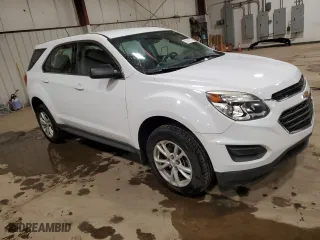 2017 Chevrolet Equinox LS with VIN 2GNFLEEKXH6299483, listed as a Copart auction lot 52913315 with 66,293 mi miles and Salvage Title. Bid and sale history available at carsss.com. Image 4.