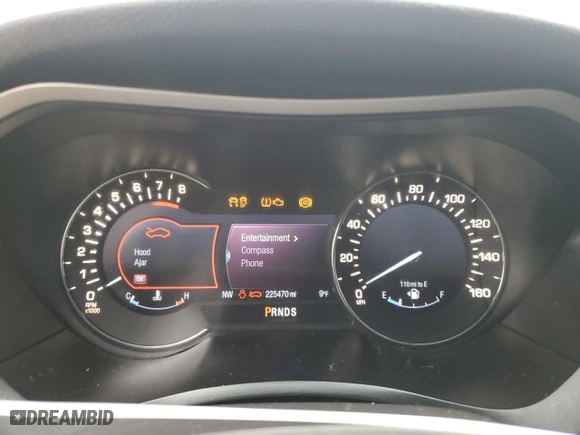 2013 Lincoln MKZ with VIN 3LN6L2GKXDR802206, listed as a Copart auction lot 84380584 with 225,470 mi miles and Salvage Title. Bid and sale history available at carsss.com. Image 9.