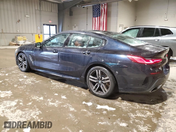 2022 BMW 8 Series 840i with VIN WBAGV4C08NCJ12339, listed as a Copart auction lot 86587434 with 35,106 mi miles and Salvage title. Bid and sale history available at DreamBid. Image 2.