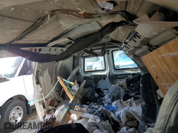 2005 Chevrolet Express Cargo with VIN 1GCFG15X351197863, listed as a Copart auction lot 54821175 with Not provided miles and Salvage title. Bid and sale history available at DreamBid. Image 10.