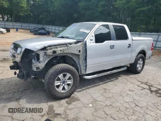 2007 Ford F-150 XLT with VIN 1FTRW12W87FB48689, listed as a Copart auction lot 55919775 with 94,491 mi miles and Salvage title. Bid and sale history available at DreamBid. Image 1.