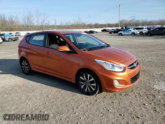 2016 Hyundai Accent Sport with VIN KMHCU5AE0GU244416, listed as a Copart auction lot 81792904 with 54,278 mi miles and Salvage Title. Bid and sale history available at carsss.com. Image 13.