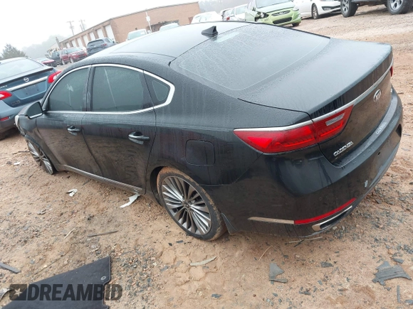 2018 Kia Cadenza Premium with VIN KNALC4J17J5099307, listed as a IAAI auction lot 41925008 with 118,474 mi miles. Bid and sale history available at carsss.com. Image 3.