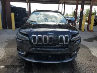 2019 Jeep Cherokee Limited z VIN 1C4PJLDBXKD302450, wystawiony jako Copart lot #54840495 z przebiegiem 141 148 mil mil oraz Nie do naprawy • Non repairable. Historia ofert i sprzedaży dostępna na DreamBid. Obrazek 5.