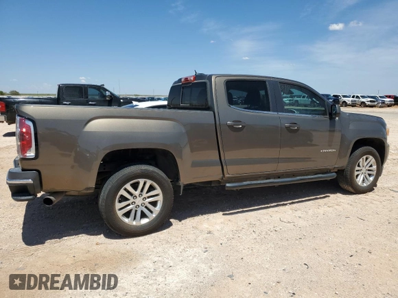 2016 GMC Canyon 2WD SLE with VIN 1GTG5CE38G1110481, listed as a Copart auction lot 65950874 with 82,335 mi miles and Salvage Title. Bid and sale history available at carsss.com. Image 3.
