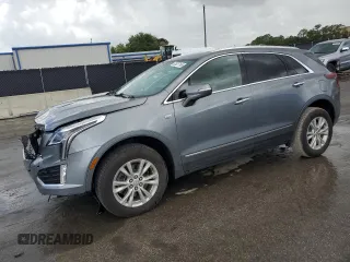 2021 Cadillac XT5 FWD Luxury with VIN 1GYKNAR4XMZ222840, listed as a Copart auction lot 62827165 with 36,637 mi miles and Non repairable. Bid and sale history available at DreamBid. Image 1.