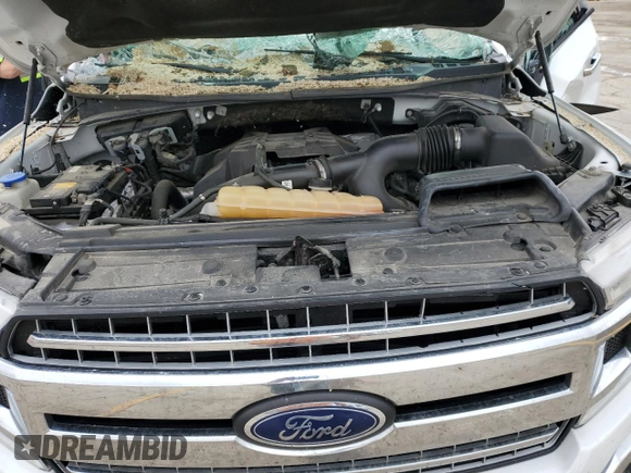 2018 Ford F-150 XL with VIN 1FTEW1EP6JFC13517, listed as a Copart auction lot 57964965 with Not provided miles and Salvage title. Bid and sale history available at DreamBid. Image 11.