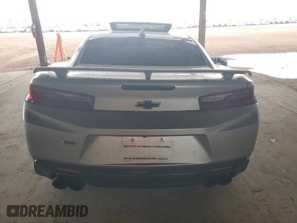 2017 Chevrolet Camaro 2SS with VIN 1G1FH1R74H0161707, listed as a Copart auction lot 55704415 with 56,397 mi miles and Salvage title. Bid and sale history available at DreamBid. Image 6.