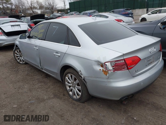 2012 Audi A4 Premium z VIN WAUBFAFL9CA112452, wystawiony jako IAAI lot #41921943 z przebiegiem Nie podano mil oraz . Historia ofert i sprzedaży dostępna na DreamBid. Obrazek 3.