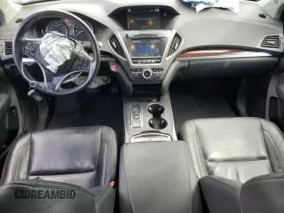 2016 Acura MDX Technology with VIN 5FRYD4H48GB048572, listed as a Copart auction lot 62673345 with 126,035 mi miles and Salvage title. Bid and sale history available at DreamBid. Image 8.