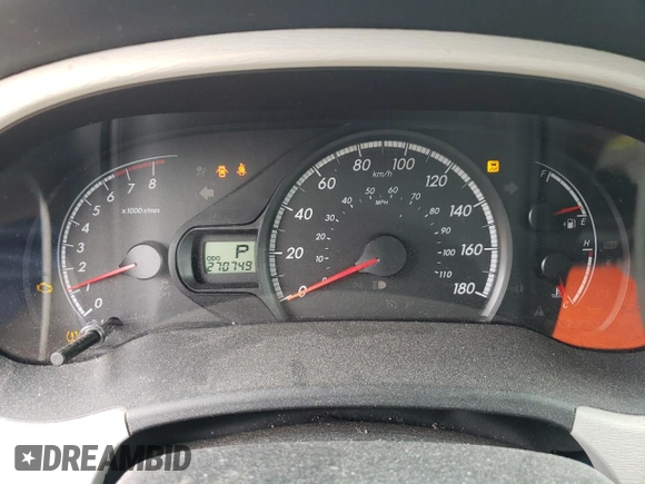 2011 Toyota Sienna z VIN 5TDZK3DC3BS016426, wystawiony jako Copart lot #57070075 z przebiegiem 270 749 mil mil oraz Szkoda całkowita • Salvage title. Historia ofert i sprzedaży dostępna na DreamBid. Obrazek 9.