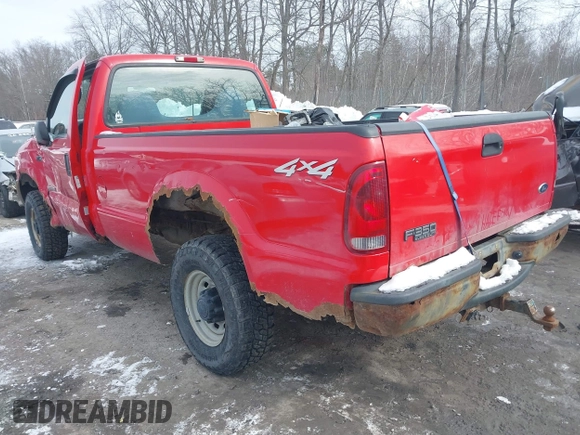 2003 Ford F-350 with VIN 1FTSF31P43ED16481, listed as a IAAI auction lot 41540850 with 232,601 mi miles and . Bid and sale history available at DreamBid. Image 3.