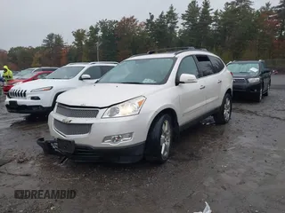 2011 Chevrolet Traverse LTZ with VIN 1GNKVLED5BJ385566, listed as a IAAI auction lot 40530314 with 166,155 mi miles and . Bid and sale history available at DreamBid. Image 2.