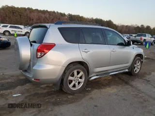 2008 Toyota RAV4 Ltd with VIN JTMZK31V785021133, listed as a Copart auction lot 43470655 with 266,830 mi miles and Salvage Title. Bid and sale history available at carsss.com. Image 3.