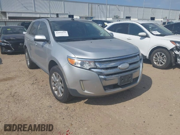 2013 Ford Edge Limited with VIN 2FMDK4KC6DBC41412, listed as a IAAI auction lot 42055135 with 183,678 mi miles. Bid and sale history available at carsss.com. Image 1.