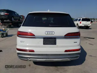 2020 Audi Q7 Premium with VIN WA1AJAF79LD006821, listed as a Copart auction lot 58021623 with 0 mi miles. Bid and sale history available at carsss.com. Image 6.