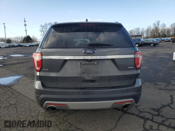 2017 Ford Explorer XLT with VIN 1FM5K8D87HGE12879, listed as a Copart auction lot 46626775 with 121,654 mi miles and Salvage Title. Bid and sale history available at carsss.com. Image 6.