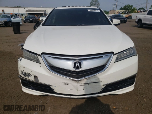 2016 Acura TLX with VIN 19UUB1F34GA000608, listed as a Copart auction lot 60964035 with 125,795 mi miles and Salvage title. Bid and sale history available at DreamBid. Image 5.