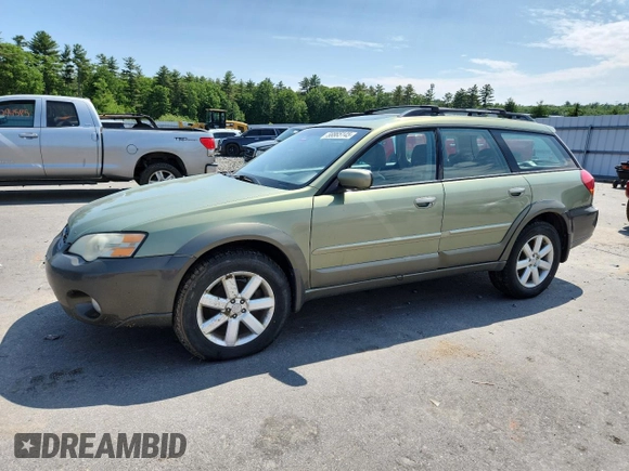 2006 Subaru Legacy Outback Limited with VIN 4S4BP62C467341654, listed as a Copart auction lot 58865145 with 298,826 mi miles and Clean title. Bid and sale history available at DreamBid. Image 1.