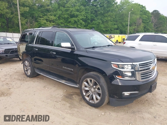 2015 Chevrolet Suburban LTZ with VIN 1GNSCKKCXFR731873, listed as a IAAI auction lot 42069917 with 108,963 mi miles and . Bid and sale history available at DreamBid. Image 1.