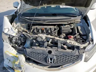 2013 Honda Civic Cpe LX with VIN 2HGFG3B56DH513465, listed as a Copart auction lot 50105145 with 63,443 mi miles and Salvage Title. Bid and sale history available at carsss.com. Image 12.