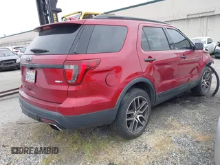 2017 Ford Explorer Sport with VIN 1FM5K8GT3HGB06956, listed as a IAAI auction lot 41787500 with Not Provided miles and . Bid and sale history available at carsss.com. Image 4.