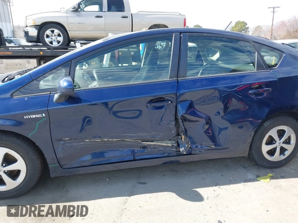 2013 Toyota Prius One with VIN JTDKN3DU9D0344912, listed as a IAAI auction lot 41623973 with 144,660 mi miles and . Bid and sale history available at DreamBid. Image 6.