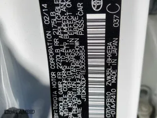 2014 Toyota Prius Plug-In with VIN JTDKN3DP1E3058854, listed as a Copart auction lot 70325814 with 139,953 mi miles and Salvage Title. Bid and sale history available at carsss.com. Image 12.