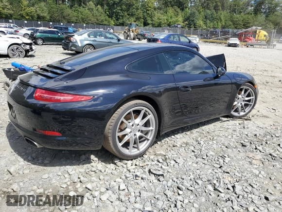 2016 Porsche 911 Carrera with VIN WP0AA2A91GS106157, listed as a Copart auction lot 69462124 with 25,998 mi miles and Salvage Title. Bid and sale history available at DreamBid. Image 3.