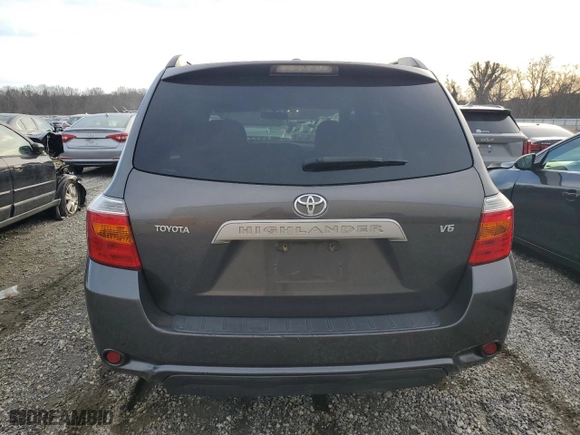 2009 Toyota Highlander with VIN JTEDS41A992088442, listed as a Copart auction lot 45855735 with 209,785 mi miles and Salvage Title. Bid and sale history available at carsss.com. Image 6.