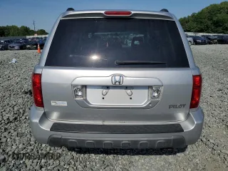2005 Honda Pilot EX-L with VIN 2HKYF18505H500452, listed as a Copart auction lot 57552535 with 282,733 mi miles and Salvage title. Bid and sale history available at DreamBid. Image 6.