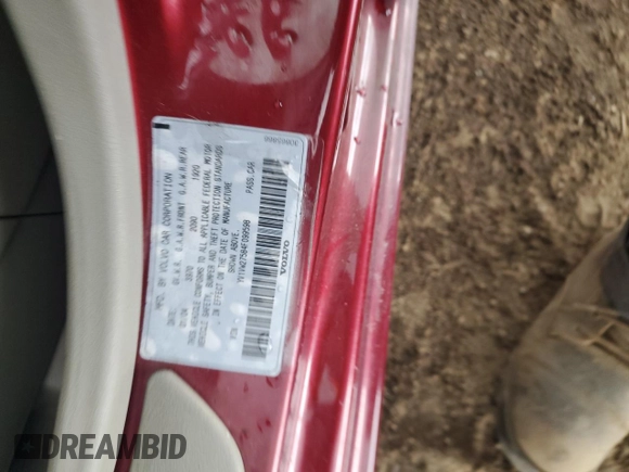 2004 Volvo V40 с VIN YV1VW27584F099598, выставлен на аукционе Copart как лот 67156814 с пробегом 99 046 миль миль и Чистый • Clean title. История ставок и продаж доступна на DreamBid. Изображение 12.