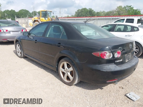 2008 Mazda 6 i Sport VE with VIN 1YVHP80CX85M21272, listed as a IAAI auction lot 42049348 with 240,304 mi miles. Bid and sale history available at carsss.com. Image 3.