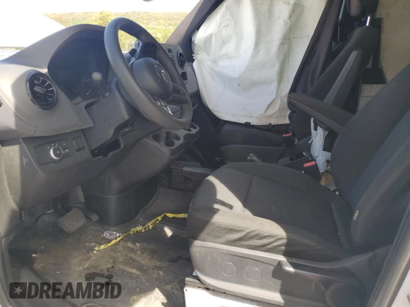 2021 Mercedes-Benz Sprinter with VIN W1W4DCHY1MT051078, listed as a Copart auction lot 55146715 with Not Provided miles and Clean Title. Bid and sale history available at DreamBid. Image 7.