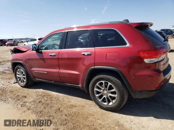 2014 Jeep Grand Cherokee Limited with VIN 1C4RJEBG4EC493151, listed as a Copart auction lot 48962885 with 115,408 mi miles and Salvage Title. Bid and sale history available at DreamBid. Image 2.