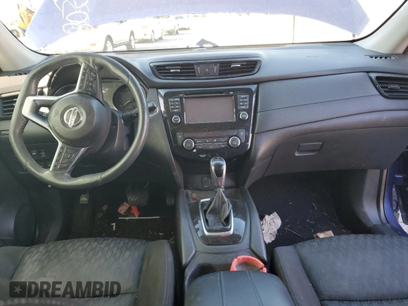 2017 Nissan Rogue SV z VIN KNMAT2MV5HP523286, wystawiony jako Copart lot #74180553 z przebiegiem 112 533 mil mil oraz Szkoda całkowita • Salvage title. Historia ofert i sprzedaży dostępna na DreamBid. Obrazek 8.