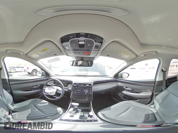 2022 Hyundai Tucson SEL with VIN 5NMJCCAE4NH089487, listed as a Copart auction lot 50099575 with 33,166 mi miles and Salvage Title. Bid and sale history available at DreamBid. Image 16.