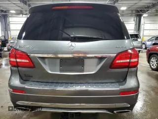 2017 Mercedes-Benz GLS 450 with VIN 4JGDF6EEXHA854437, listed as a Copart auction lot 53720415 with 105,375 mi miles and Salvage title. Bid and sale history available at DreamBid. Image 6.