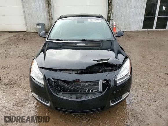 2011 Buick Regal CXL RL2 with VIN 2G4GP5EC6B9173245, listed as a Copart auction lot 86419594 with 42,419 mi miles and Salvage Title. Bid and sale history available at carsss.com. Image 11.