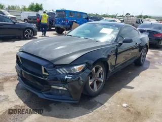 2015 Ford Mustang V6 with VIN 1FA6P8AM3F5392995, listed as a IAAI auction lot 42063188 with 128,854 mi miles and . Bid and sale history available at DreamBid. Image 2.