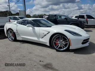 2019 Chevrolet Corvette 1LT with VIN 1G1YA2D79K5114001, listed as a Copart auction lot 73382024 with 36,551 mi miles and Clean Title. Bid and sale history available at carsss.com. Image 4.
