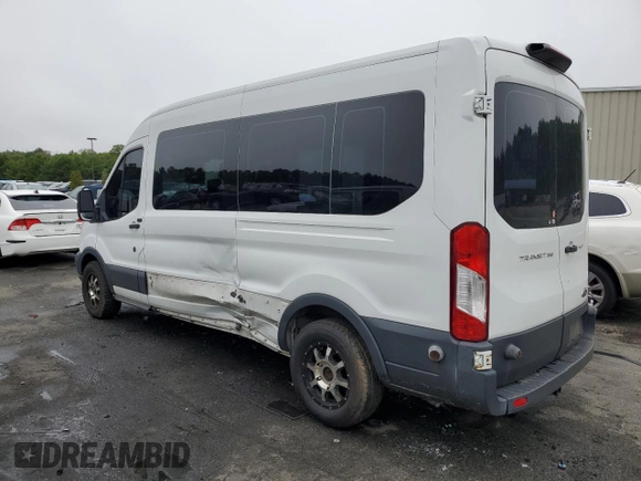 2018 Ford Transit Passenger XL with VIN 1FBZX2CM1JKB03144, listed as a Copart auction lot 60510545 with 181,060 mi miles and Salvage title. Bid and sale history available at DreamBid. Image 2.