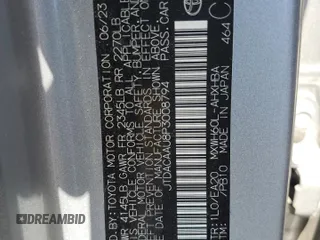 2023 Toyota Prius LE z VIN JTDACAAU8P3008794, wystawiony jako Copart lot #52682695 z przebiegiem 28 912 mil mil oraz Szkoda całkowita • Salvage title. Historia ofert i sprzedaży dostępna na DreamBid. Obrazek 14.
