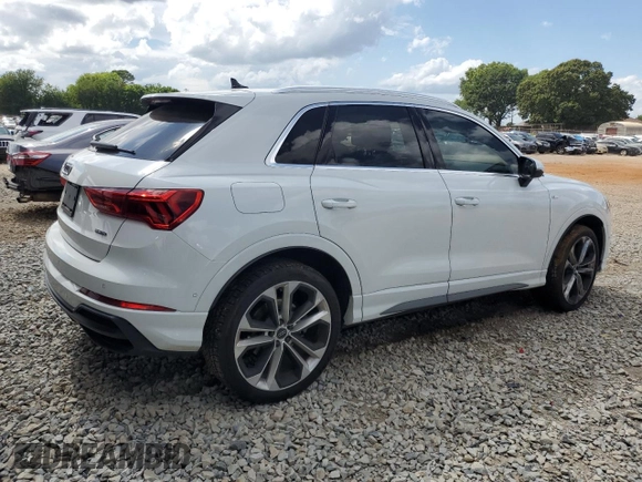 2020 Audi Q3 S line Prestige с VIN WA1FECF38L1020147, выставлен на аукционе Copart как лот 60912325 с пробегом 38 482 миль миль и Списание • Salvage title. История ставок и продаж доступна на DreamBid. Изображение 3.
